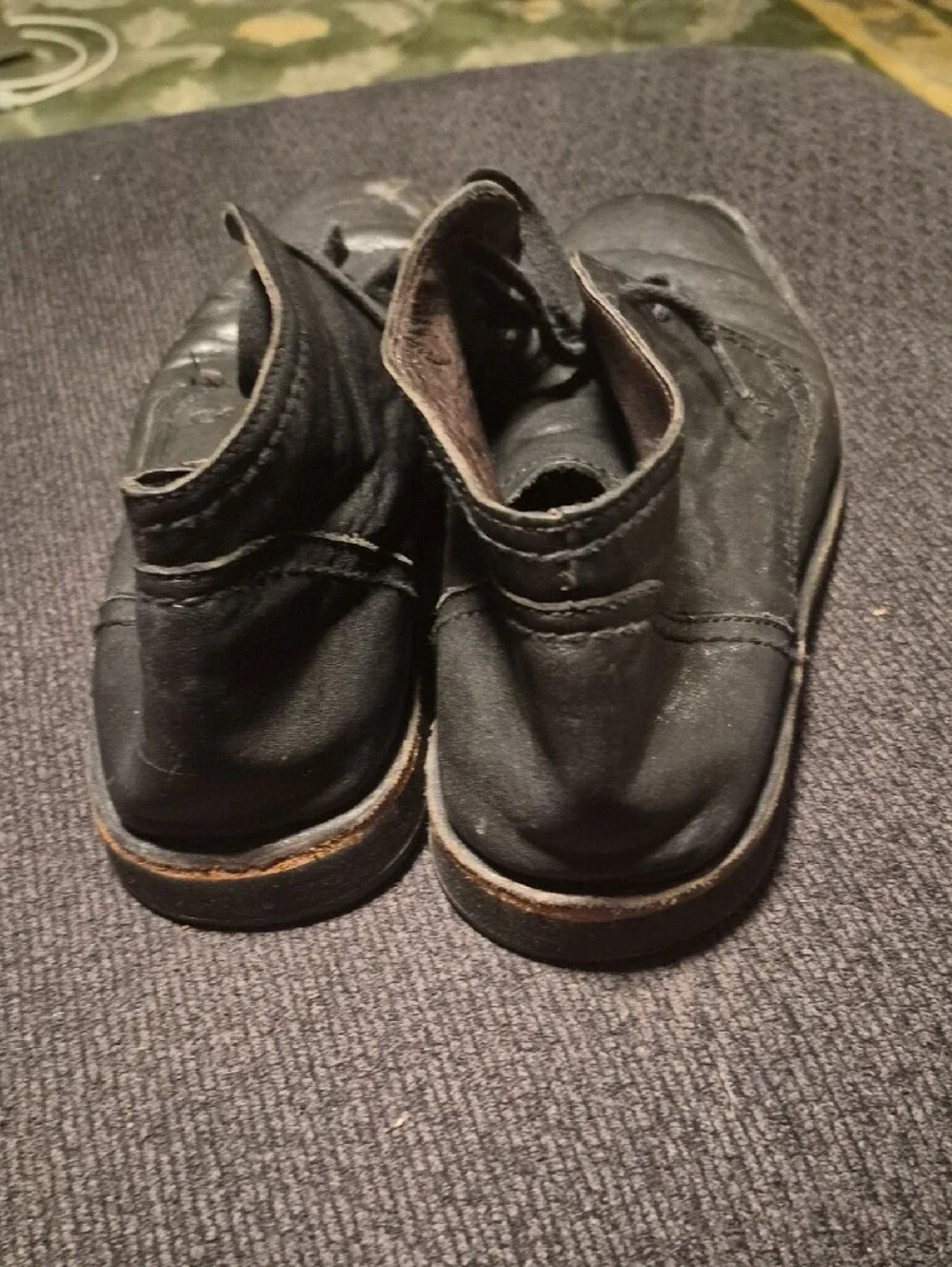 John Varvatos Black Leather Chukka Boots
